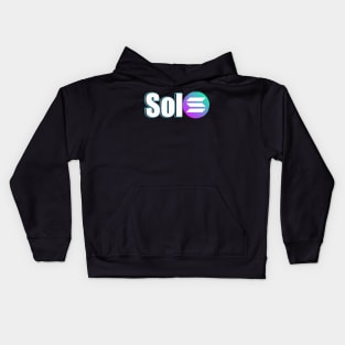 Sol Cryptocurrency Kids Hoodie